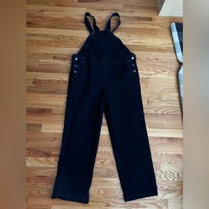 Universal standard denim overalls dark blue
